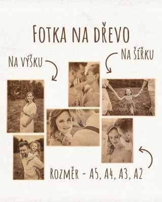 📷 Vzpomínky, které zanechají stopu. Do dřeva. Tvoje oblíbená fotka, precizně vygravírovaná laserem do bukové překližky....