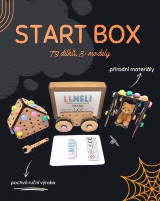 Malý box, ale zábava jako z jiného světa! 👻 START Box ukrývá 79 dílků, ze kterých postavíte víc než 3 modely – perfektní...