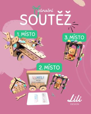 🎁🎄 VÁNOČNÍ SOUTĚŽ o 3 dětské stavebnice! PRAVIDLA: ✅ Sledujte profil @lilidesign.cz ✅ Dejte ❤️ soutěžnímu příspěvku ✅...
